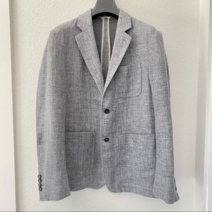 Billy Reid Linen Cotton Larson Jacket